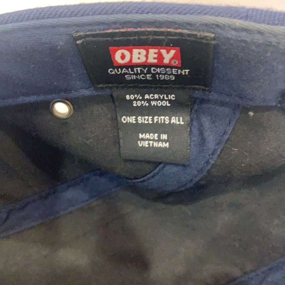 Obey 5 Panel Cap - image 3